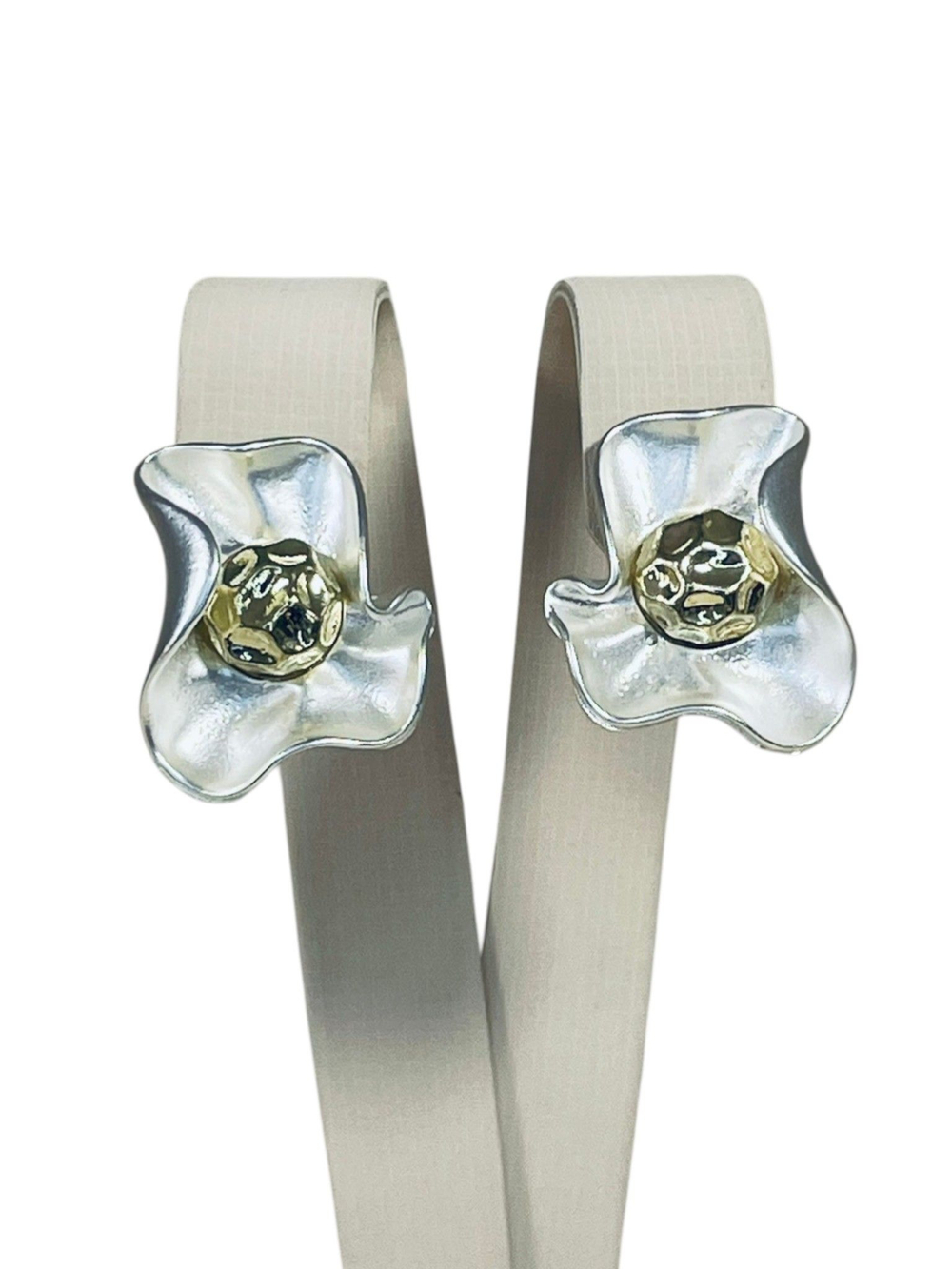 Серьги -гвоздики Цветочная симфония