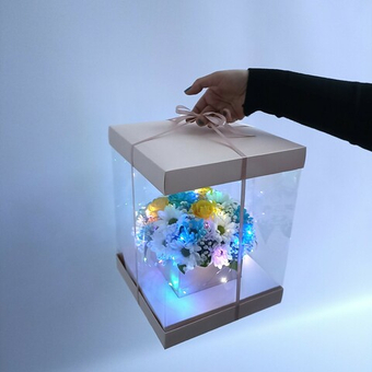 Светящаяся композиция в подарочной коробке "Сказка"