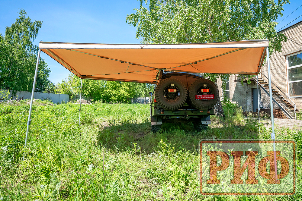 Маркиза автомобильная веерная 2.5х3,0 м (левая) РИФ