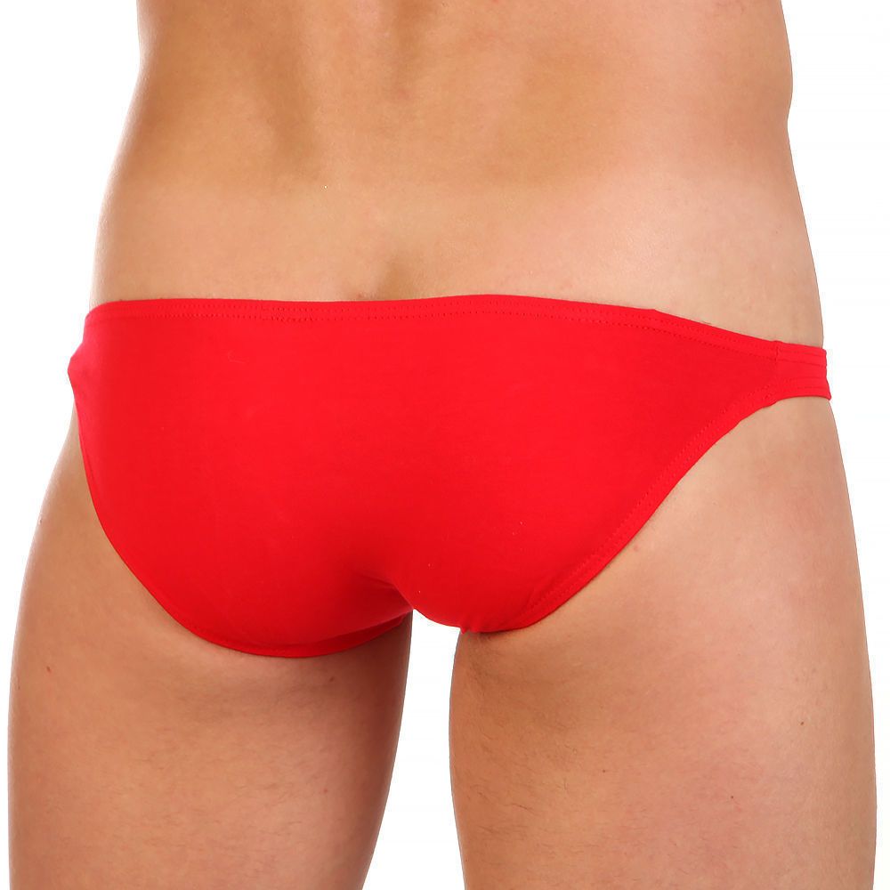 Мужские трусы брифы красные Romeo Rossi RR2001-8