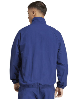 Куртка теннисная Adidas Essentials With Small Logo - dark blue/white