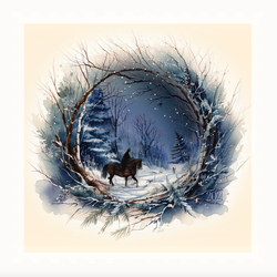 Открытка к Новогодним сказкам