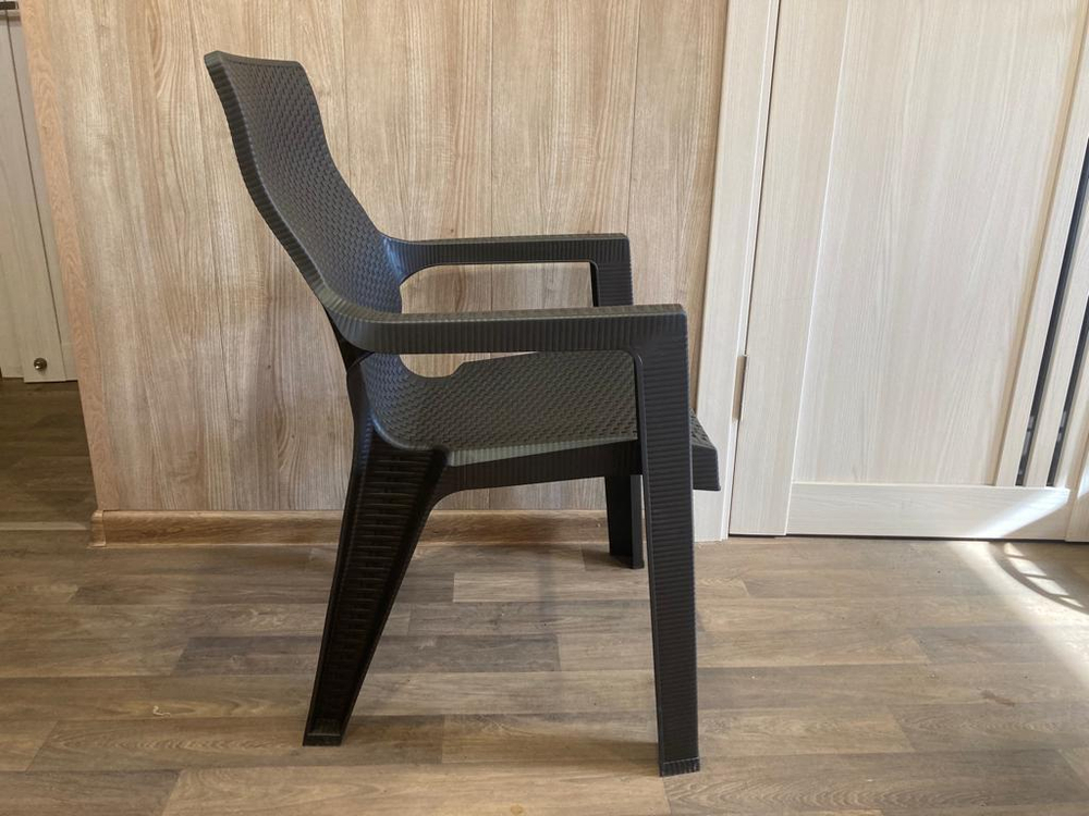 Кресло под ротанг Эдем «Eden» венге