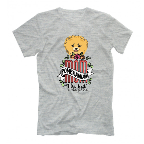 Футболка "Лучшая мама Шпица"