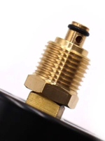 Термоманометр 1/2", горизонтальный 80 мм/10 бар ViEiR