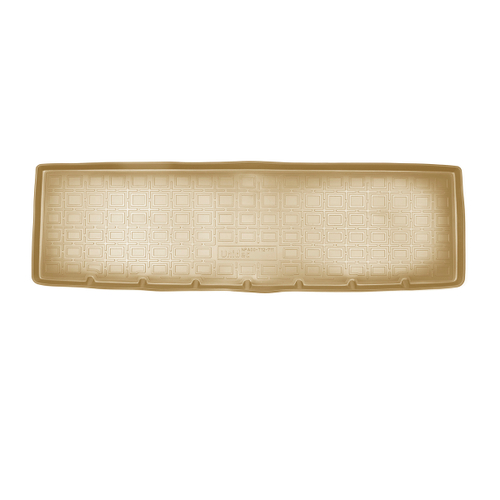 Коврик в багажник Norplast/Unidec для Cadillac Escalade (2014-) Бежевый,разложенный 3 ряд, полиуретан, арт.NPA00-T12-711-B