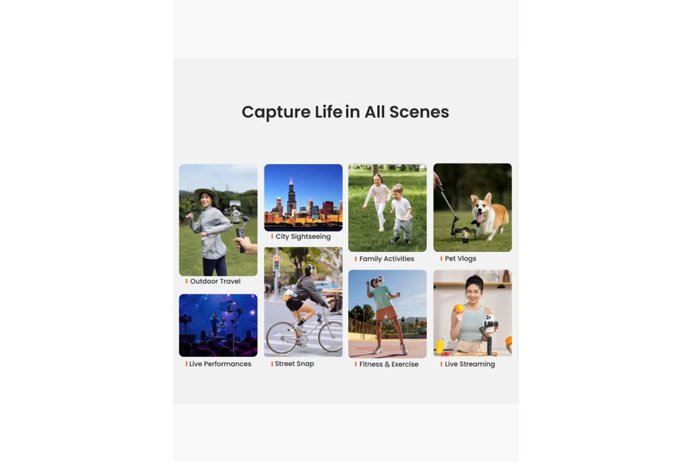 Стабилизатор трехосевой для телефона HOHEM iSteady X3 SE черный