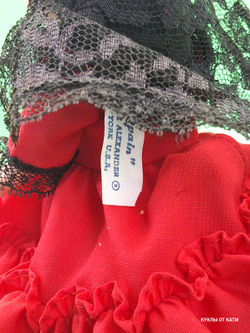 Коллекционная кукла Madame Alexander винтаж 033549
