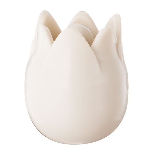 Наконечники для спиц и лески "amicolle" тюльпан 4,00*6,5мм (белый)