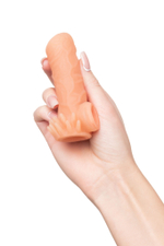 Насадка Kokos с дополнительной стимуляцией телесная 14 см