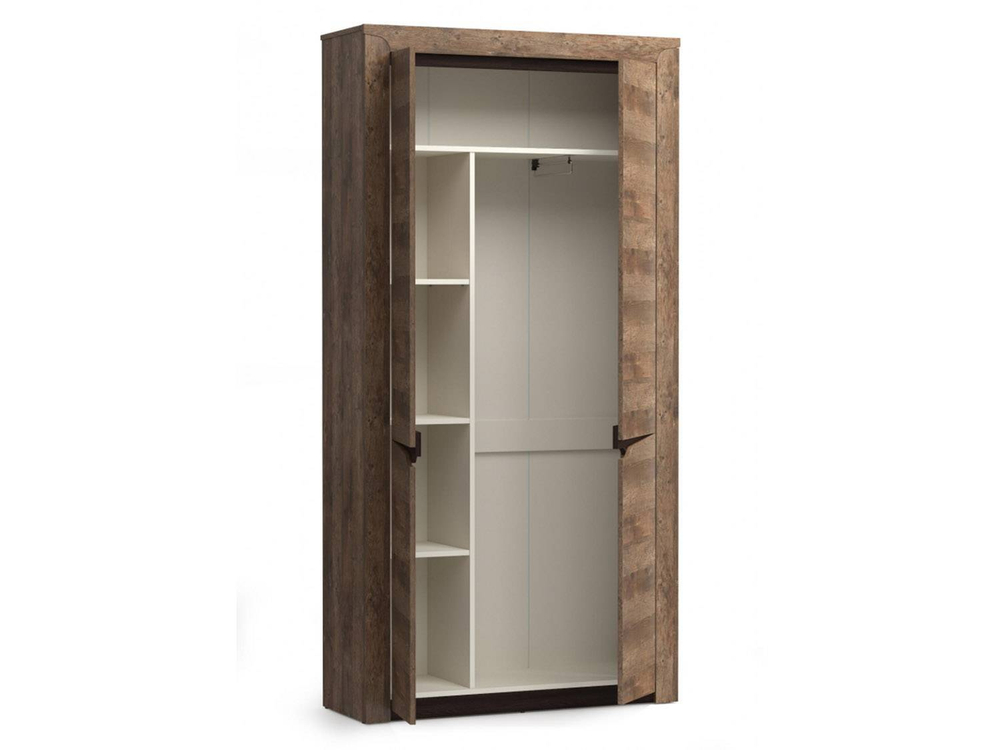 33.18 Лючия шкаф для одежды кейптаун/венге