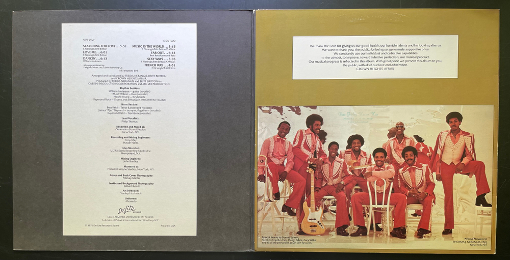 Crown Heights Affair ‎– Do It Your Way (США 1976г.)