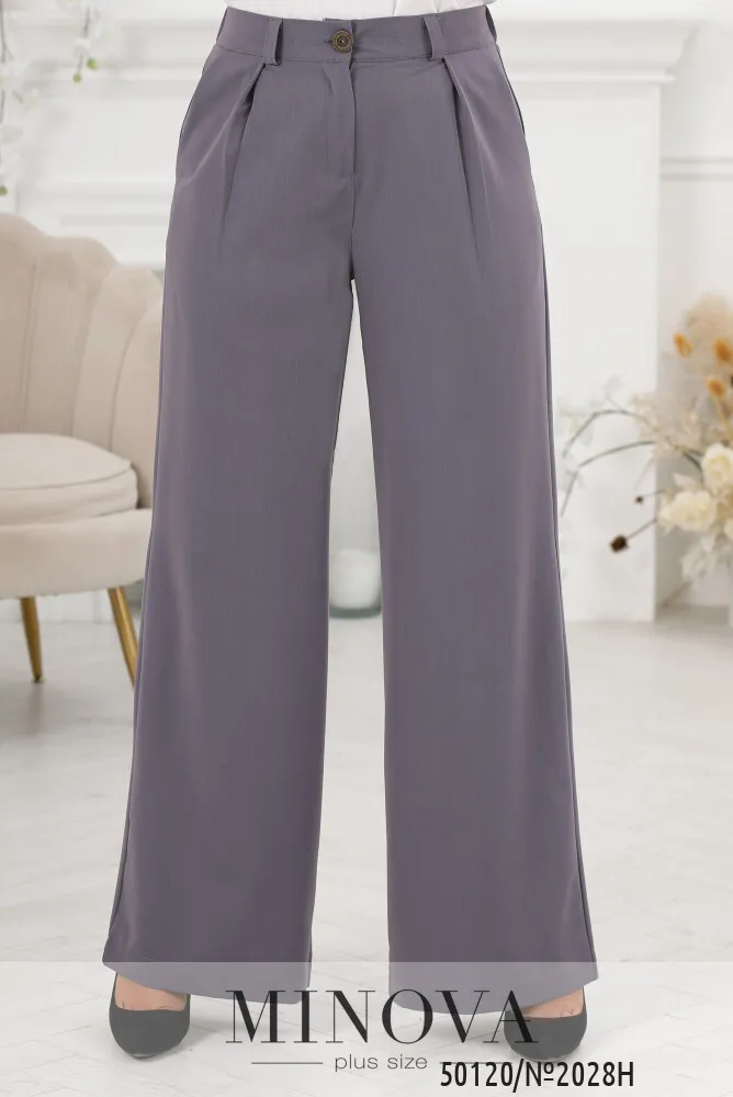 Брюки 2028Н-серый Minova
