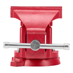 Тиски слесарные, 150 мм, поворотные, с наковальней Matrix