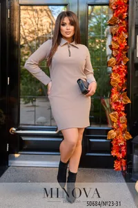 Платье 23-31-мокко Minova