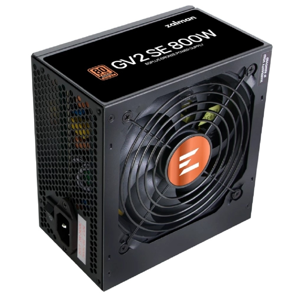 Блок питания Zalman  ZM800-GV2SE &lt;800W, ATX12V v2.52, APFC, 12cm Fan, 80+ Bronze, Ret&gt;