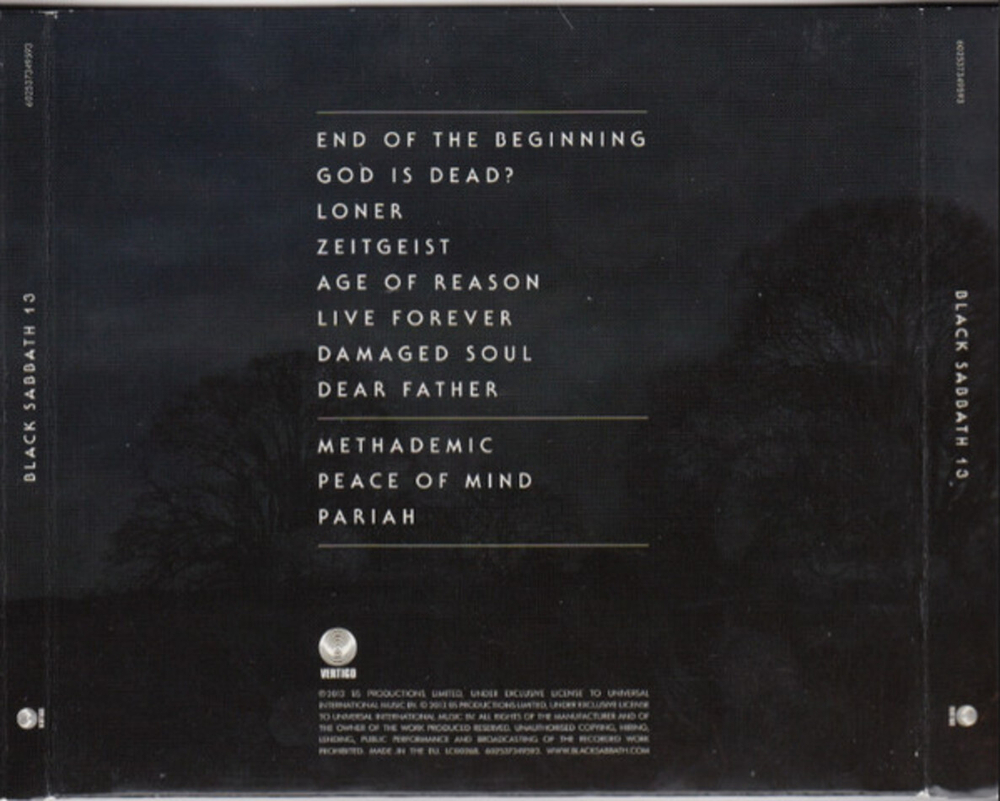 Black Sabbath / 13 (Deluxe Edition)(2LP+2CD+DVD)