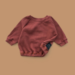 Мягкий вафельный бабл (терракотовый)