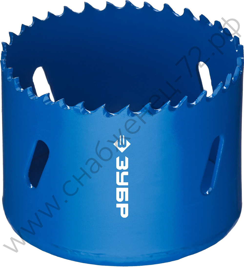 ЗУБР 60 мм, сталь Р6М5, Биметаллическая коронка (29531-060)