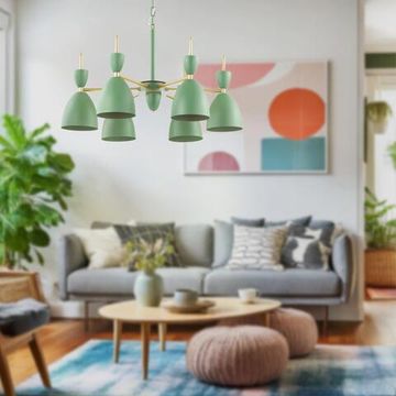 3785/3 MODERNI LN19 274 зеленый, золото Люстра E27 3*60W 220V GEMMA