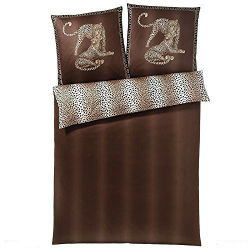 Наволочка 40x15 Elegante Gepard коричневая Германия