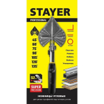 Угловые строительные ножницы для пластмассовых и резиновых профилей STAYER
