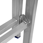 Лестница Сибртех трехсекционная 10 ступеней, алюминиевая