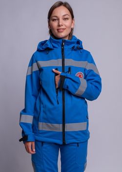 Куртка демисезонная женская Скорая помощь MedicLine SOFTSHELL