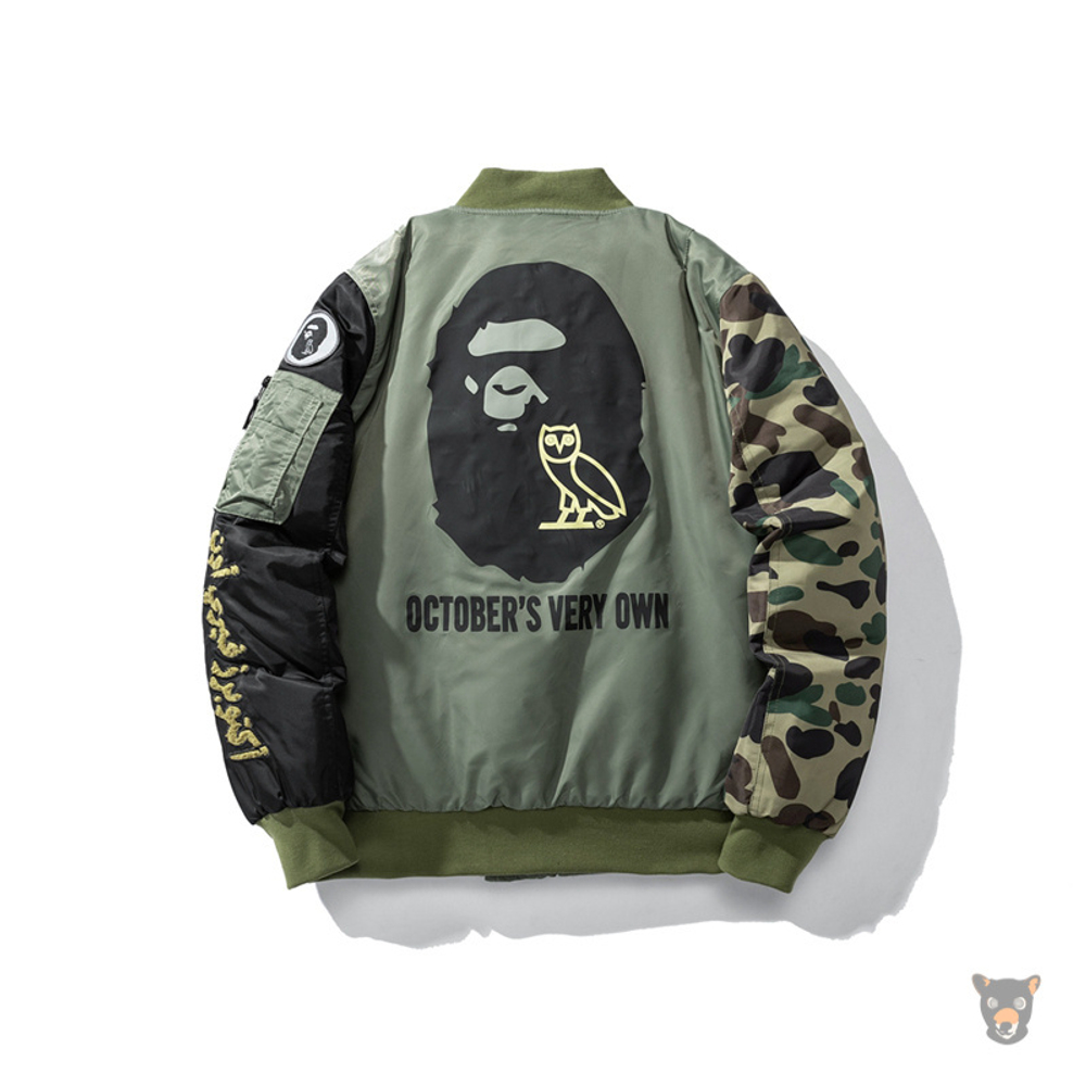 Бомбер Bape x OVO