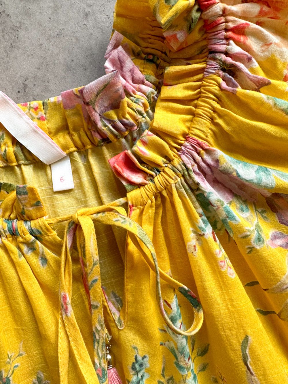 Хлопковое платье Zimmermann, 116