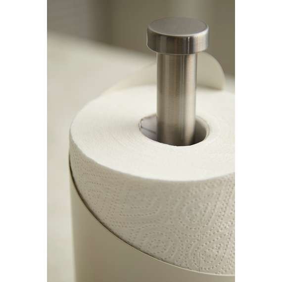 Держатель для бумажных полотенец riks, молочный