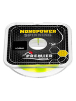 Леска для рыбалки Premier Fishing MONOPOWER SPINNING F.Yellow Nylon 0,20mm/100m (PR-MS-Y-020-100)