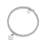 Браслет из серебра с голубой эмалью и бриллиантом 💠Tiffany, В наличии