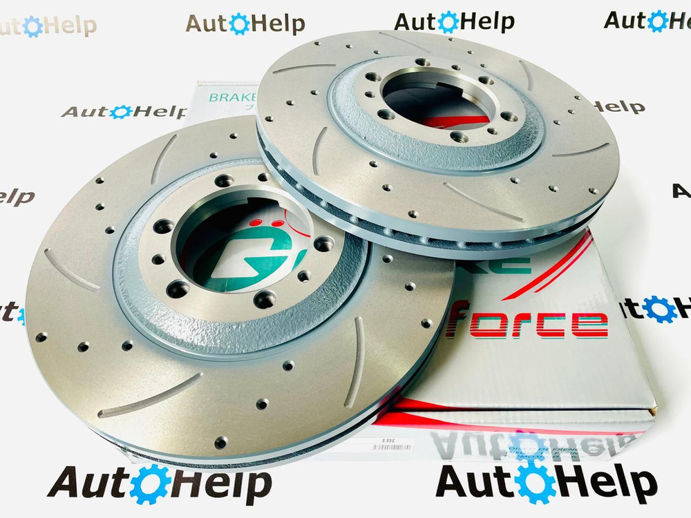 Диск тормозной перфорированный G-Brake GFR-02230R передний правый 280mm