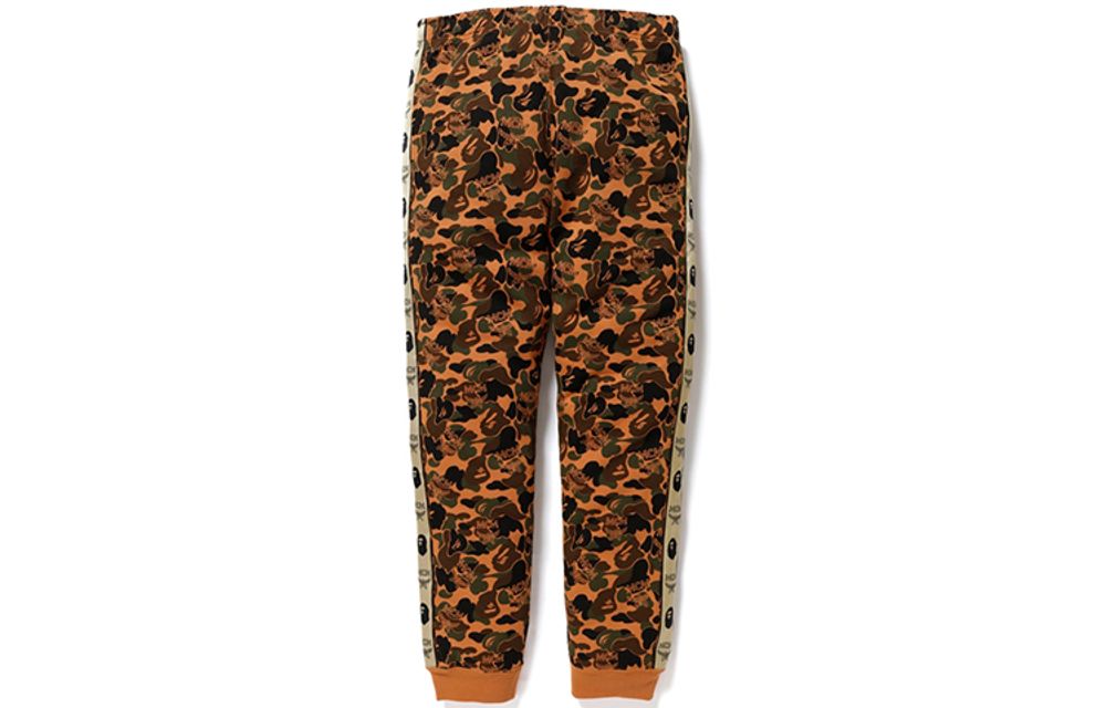 Штаны A BAPE x MCM Camo Slim Sweat, 1F73-152-902