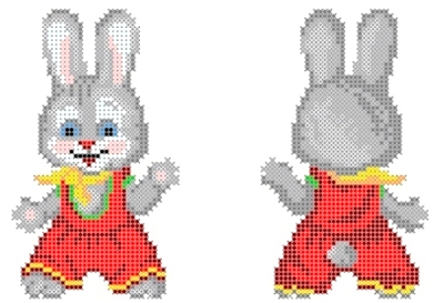 Г-484 НГ игрушка зайчонок