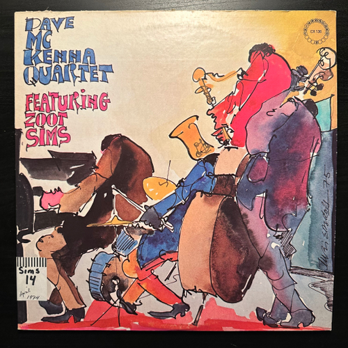 Dave McKenna Quartet Featuring Zoot Sims - Dave McKenna Quartet Featuring Zoot Sims (США 1974г.)