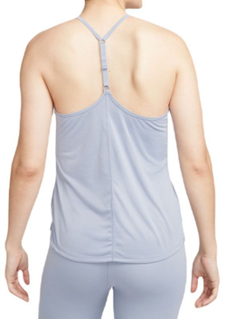 Топ теннисный Nike Dri-Fit One Elastika Standard Fit Tank - indigo haze/white