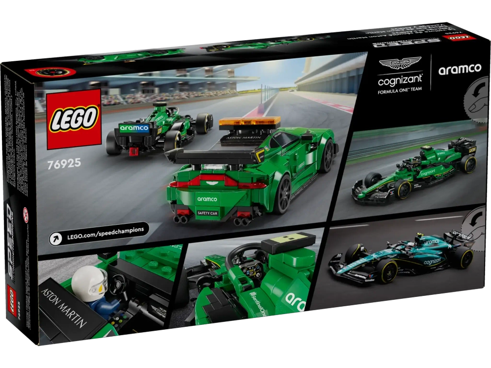 Конструктор LEGO Speed Champions 76925 Автомобиль безопасности Aston Martin и AMR23