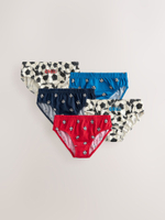 Трусы для мальчика Next AA1-141, 5 шт., Синий, Красный, Молочный