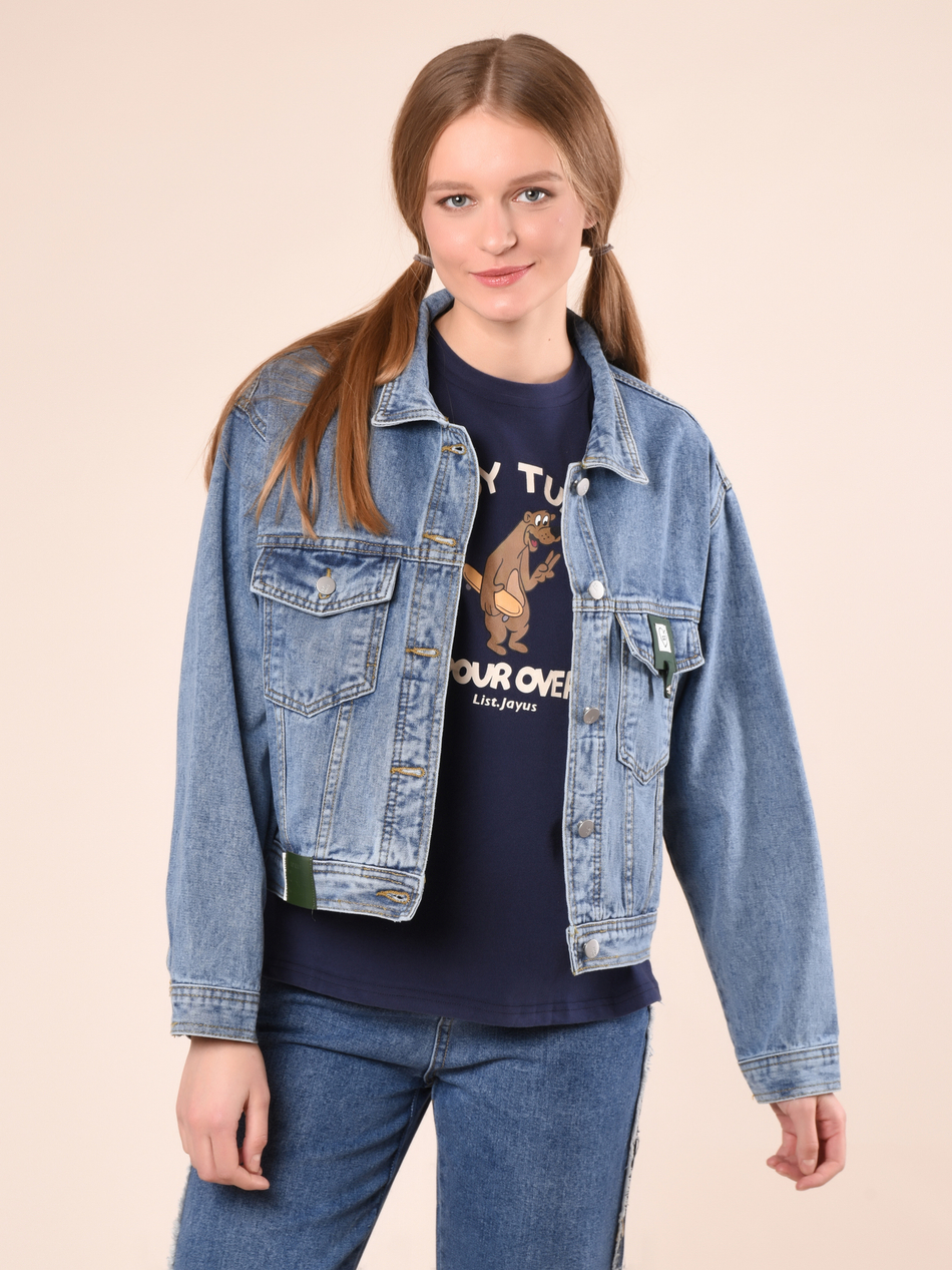 Куртка женская джинсовая