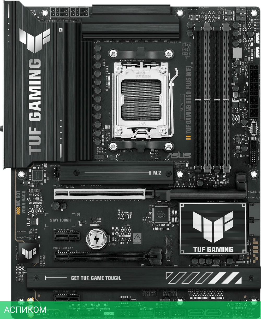 Материнская плата Asus Tuf Gaming B850-PLUS WIFI (90MB1J30-M0EAY0)