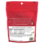 Bergin Fruit and Nut Company, Черный шоколад и карамель с морской солью, 198 г (7 унций)