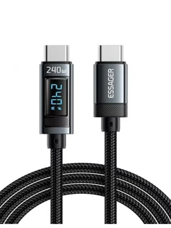 Кабель быстрой зарядки 240w для iPhone 16 Pro Max, Macbook