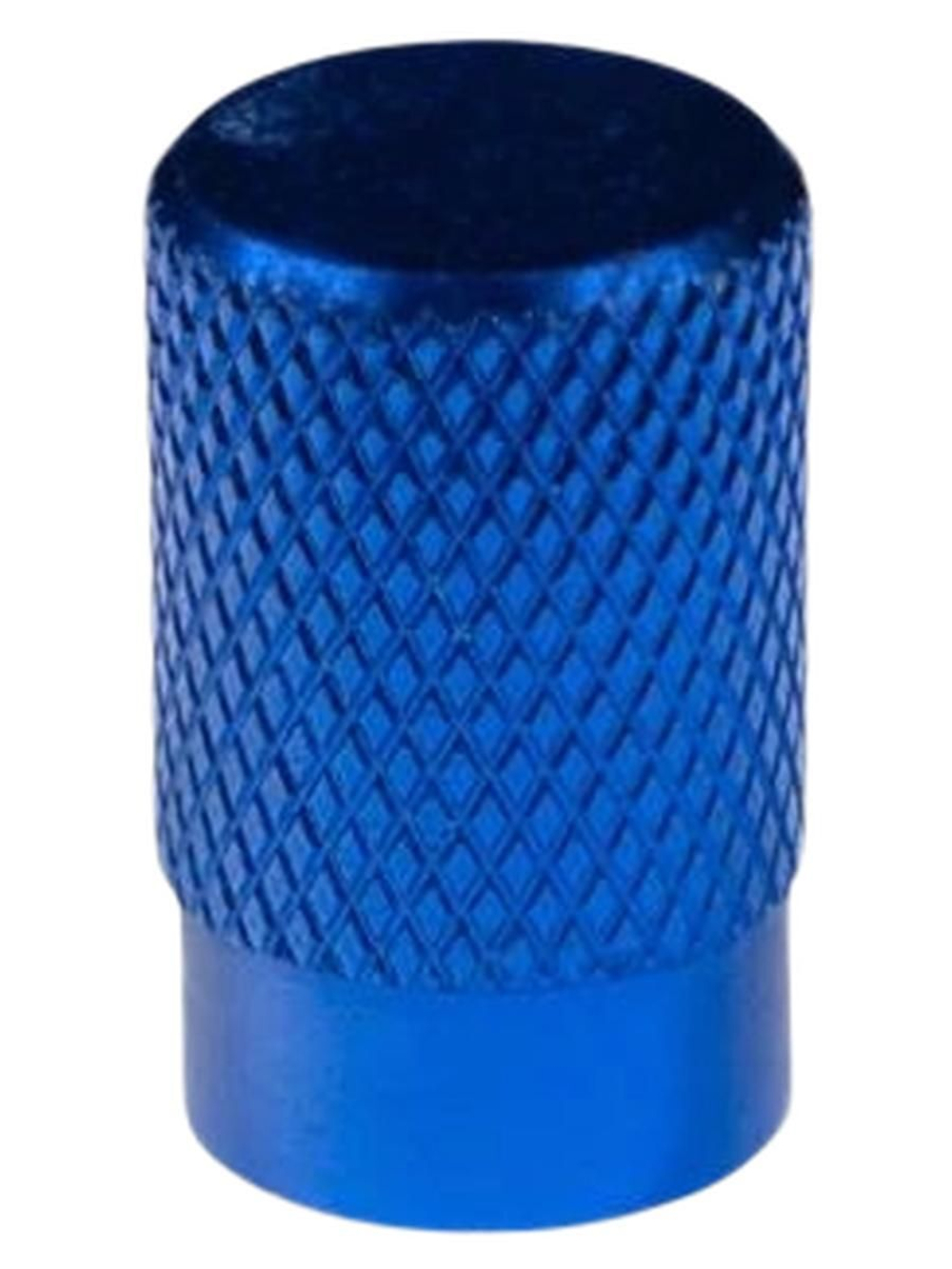 Колпачки на ниппель вентиль синие 2 штуки