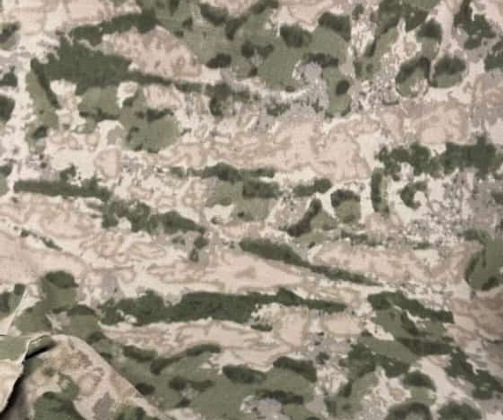 Флис принт, 260-270 гр/м2, зелёный мох