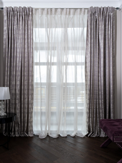 Тюль 275х320 Garda Decor Serik бежевый