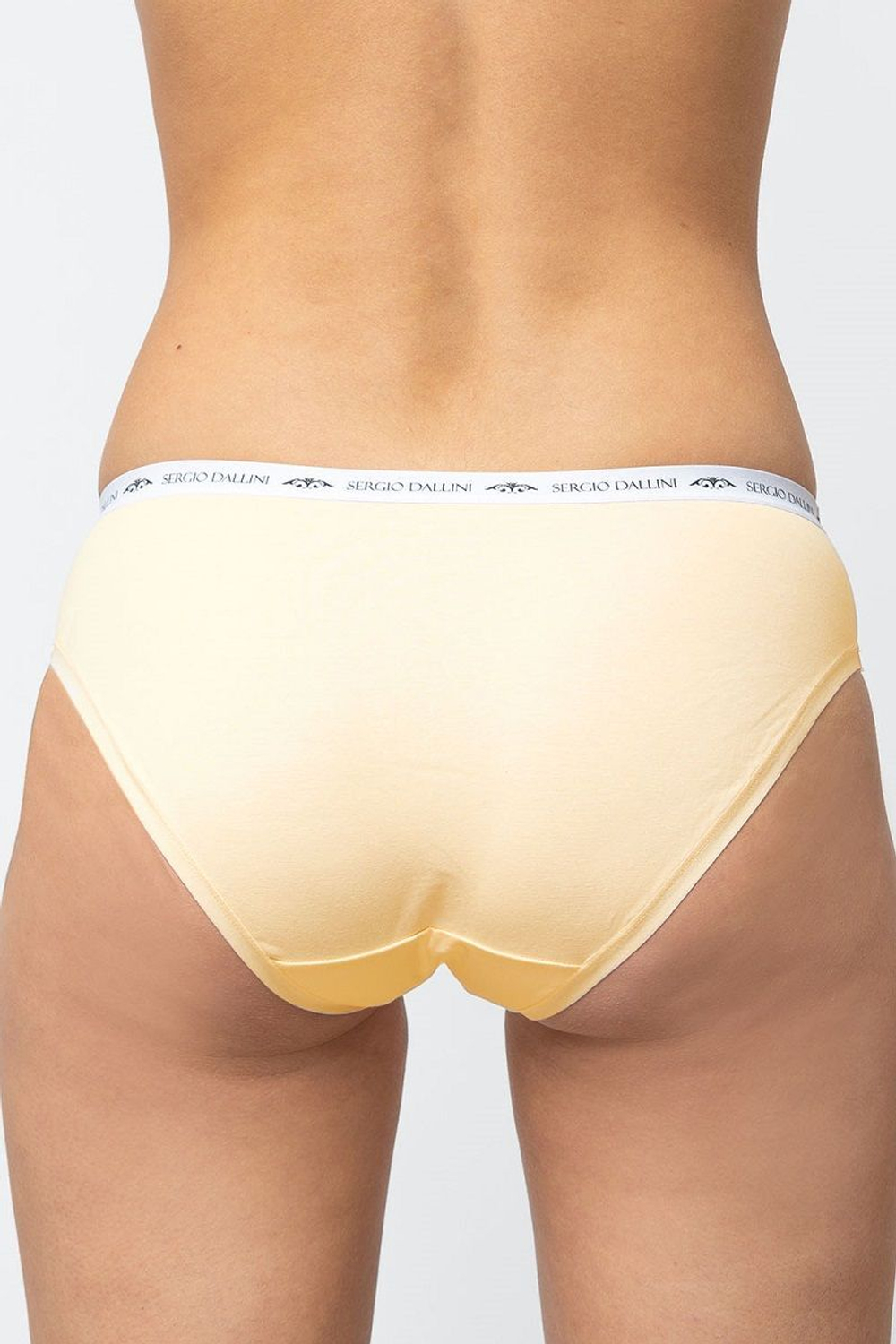 Женские трусы-слипы из хлопка (Размер: M) (Цвет: белый)