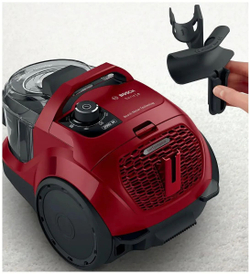 Пылесос Bosch Serie 4 BGS21WX200, 2000Вт, красный