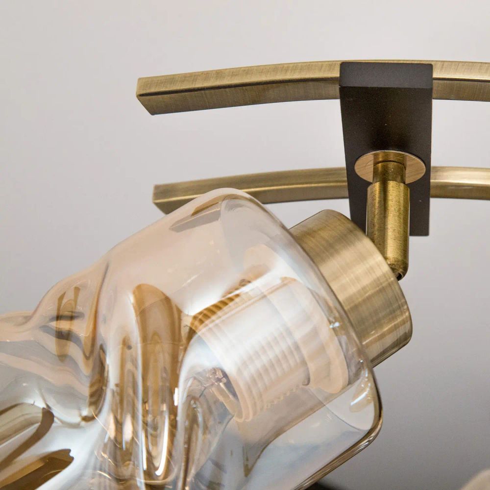 Citilux Мерида CL142154 Люстра с поворотными плафонами Бронза